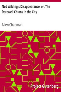 Cover of Ned Wilding's Disappearance; or, The Darewell Chums in the City — Reading Notes