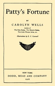 Cover of Patty's Fortune — Reading Companion