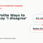 Polite Ways to Say ‘I disagree’