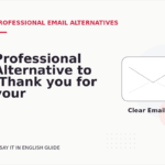 Professional Alternative to ‘Thank you for your help’