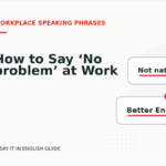 How to Say ‘No problem’ at Work