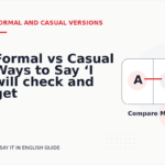 Formal vs Casual Ways to Say ‘I will check and get back to you’