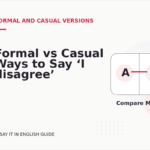 Formal vs Casual Ways to Say ‘I disagree’